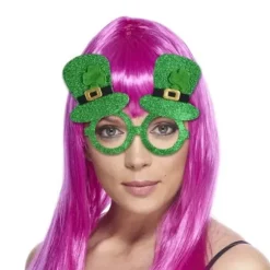 Paire de lunettes sans verres pour Saint-Patrick