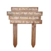 Panneau en bois "Pas de plan de table"