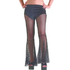 Pantalon à Filets Noirs