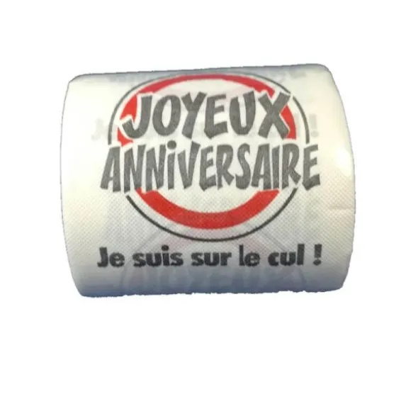 Papier Toilette "Joyeux Anniversaire"