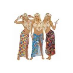 Paréo Hawaïen Femme - Coloris au Choix