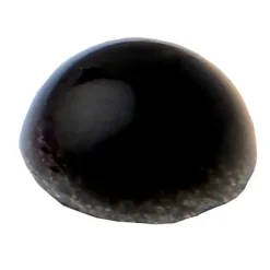 60 Perles Autocollantes - Noir