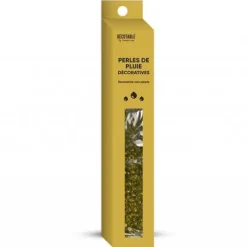 Perles de pluie décoratives - 65 g - Couleur au choix