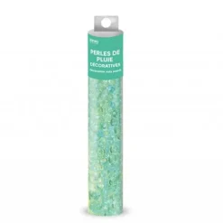 Perles de pluie décoratives - 65 g - Couleur au choix