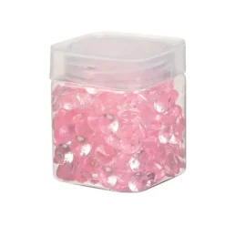 Perles de pluie diamants 110 gr - Rose