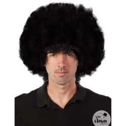 Perruque afro noire
