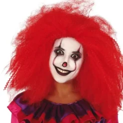 Perruque Clown Femme - Rouge