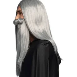 Perruque de Magicien avec barbe