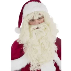 Perruque et barbe du père Noël - Naturel Luxe