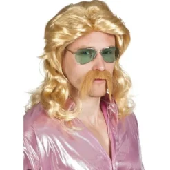 Perruque et Moustache Barry