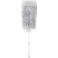 Petit canon à confettis "coeurs blancs"