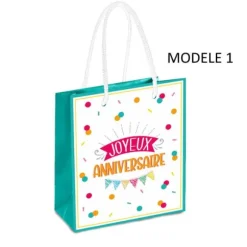 Petite Pochette Cadeaux Anniversaire - Modèle au Choix