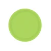 8 Petites Assiettes en Carton Vertes Kiwi - 18 cm