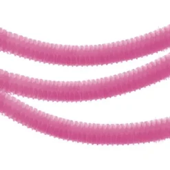 Petites Guirlandes en Papier "Boa" Rose Fuchsia