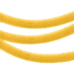 Petites Guirlandes en Papier "Boa" Jaune d'Or