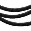 Petites Guirlandes en Papier "Boa" Noir