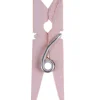 12 Petites Pinces en Bois - Rose