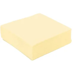 50 Petites Serviettes Microgaufrées - Ivoire