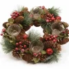 Photophore Couronne de Noël