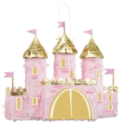 Piñata - Château de princesse - Rose et Or