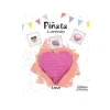 Piñata à construire - Cœur Rose