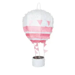 Piñata Montgolfière - Rose