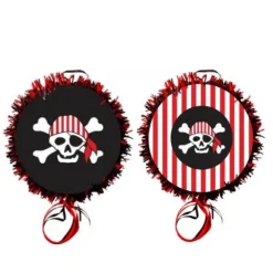 Piñata à tirer à 2 faces - Pirate