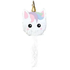 Piñata à tirer - Tête de Licorne