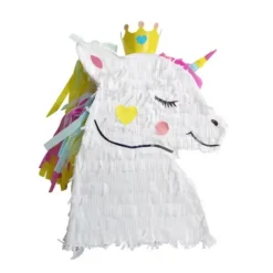 Piñata - Tête de Licorne avec Couronne