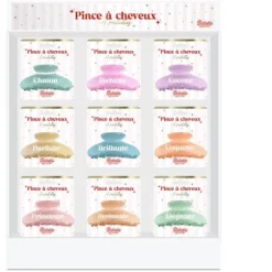 Pince à cheveux à paillettes - Modèle Aléatoire