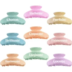 Pince à cheveux à paillettes - Modèle Aléatoire