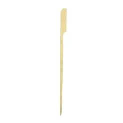 50 piques apéritifs en bois de bambou - 18 cm