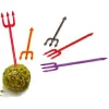 20 Piques Trident pour Apéritif - 4 Coloris