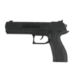 Pistolet noir automatique de Policier - 21 cm