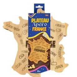 Planche à fromages en bois France - 30 cm - Collection Apéro