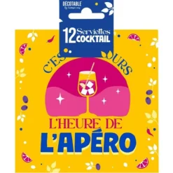 Plaque en métal à suspendre - Collection Apéro - Modèle au choix