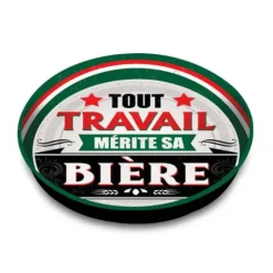 Plateau Rond en métal - Modèle au choix