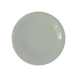3 plateaux rectangulaires blancs en carton - 34 x 45 cm