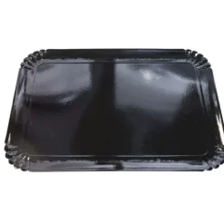 5 plateaux rectangulaires en carton - 28 x 42 cm - Couleur au choix