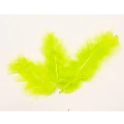 20 Plumes Décoratives - Vert Anis