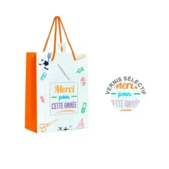 Pochette cadeau - "Merci pour cette année !"