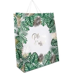 Pochette cadeau Tropical - Plaisir d'offrir - Modèle Grand