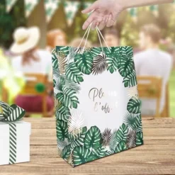Pochette cadeau Tropical - Plaisir d'offrir - Modèle Grand