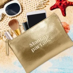Pochette métallisée "Maman parfaite" - Collection Maman d'Amour