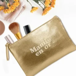 Pochette métallisée "Mamie en or" - Collection Mamie d'Amour