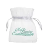 6 Pochons à Dragées Communion - Menthe