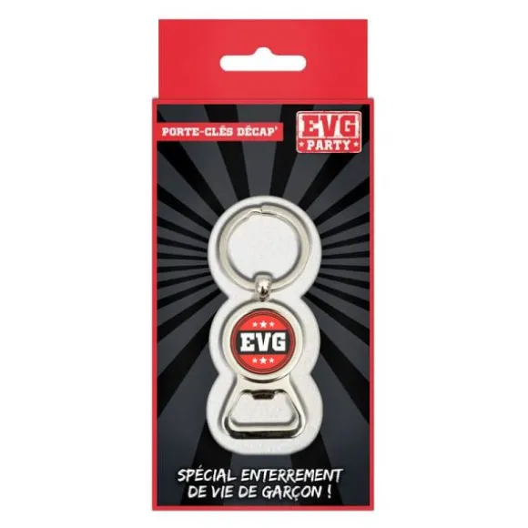 Porte-clé décapsuleur "EVG"