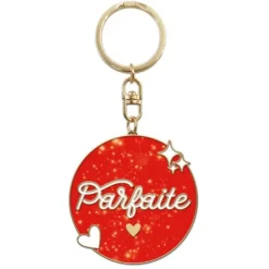 Porte-clés à paillettes humoristique - Collection Girls Club - Modèle au choix