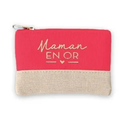 Porte-Monnaie Maman en Or