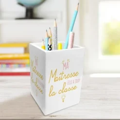 Pot à crayons - Ma Maîtresse elle a trop la classe